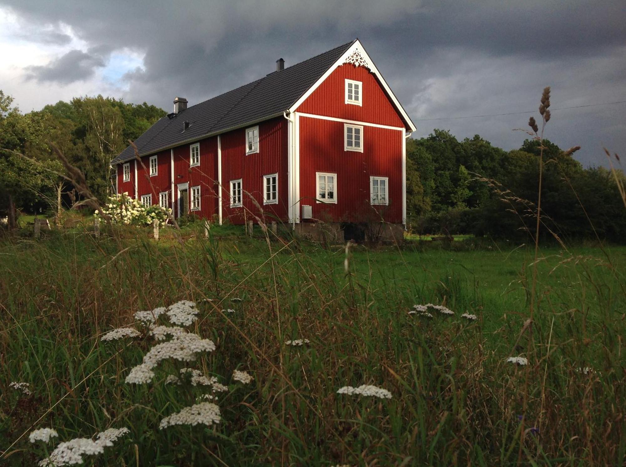 La Maison Rouge De Slaetten Bed And Breakfast Vilshult Eksteriør bilde