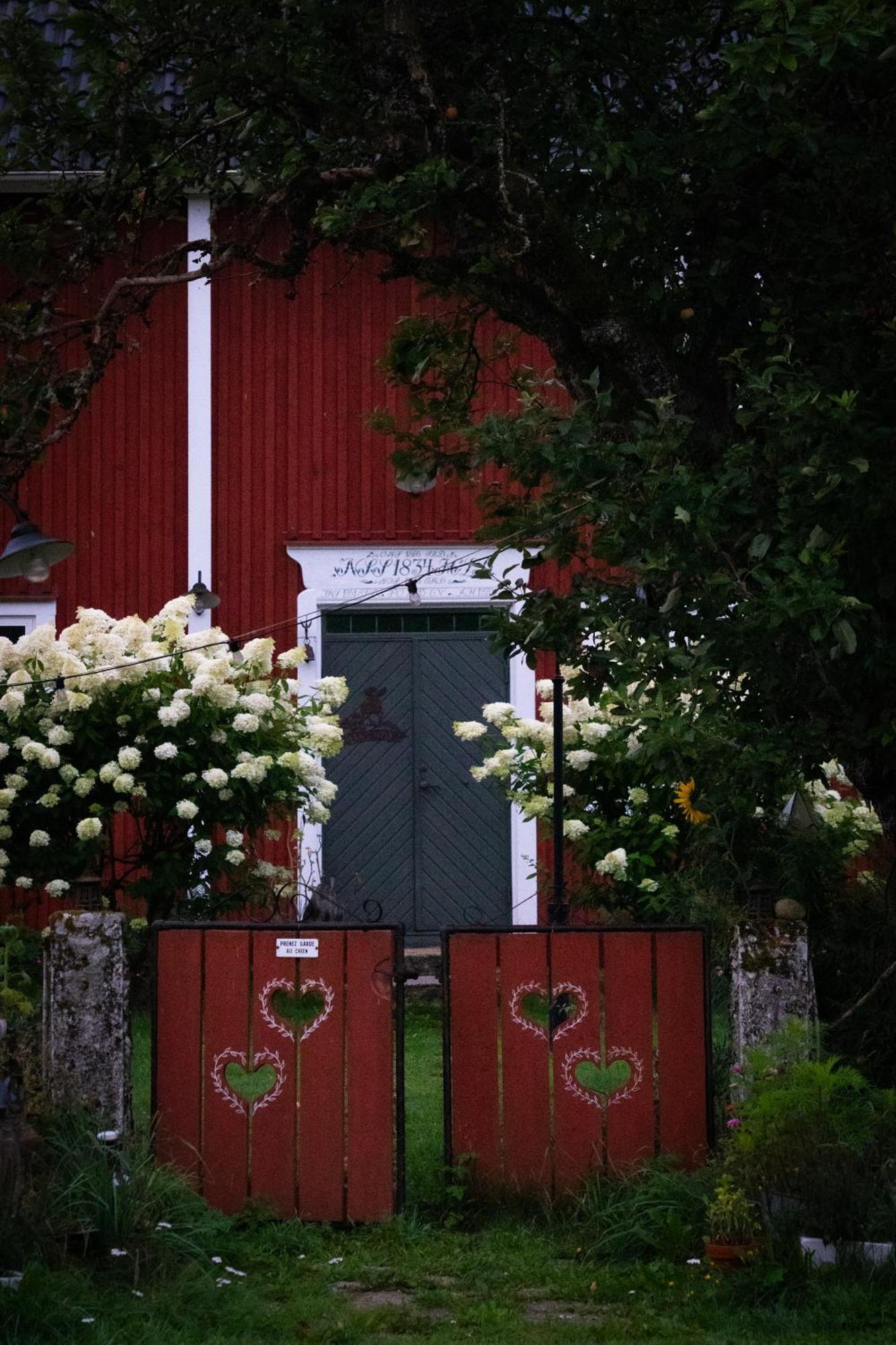 La Maison Rouge De Slaetten Bed And Breakfast Vilshult Eksteriør bilde